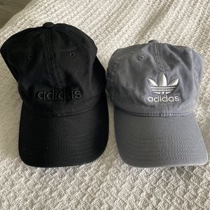 Set of two Adidas hats